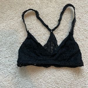 XS Black Xhiliration Lace Bralette